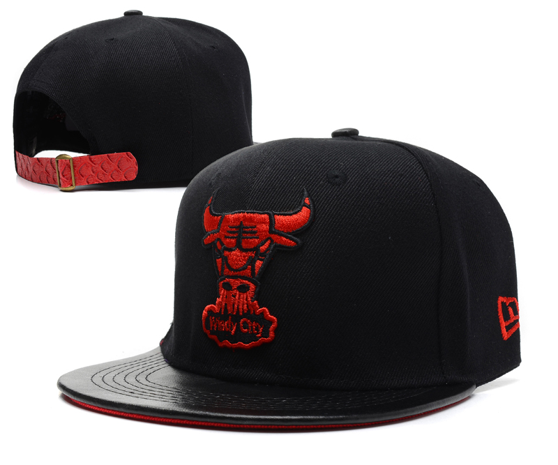 NBA Chicago Bulls NE Strapback Hat #49